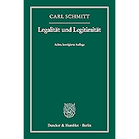 Legalität und Legitimität. (German Edition) book cover Legalität und Legitimität. (German Edition) book cover