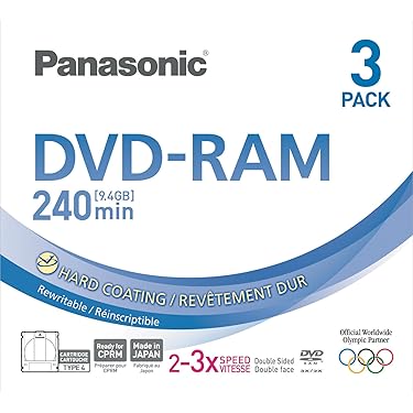 Amazon Best Sellers: Best Blank DVD-RAM Discs