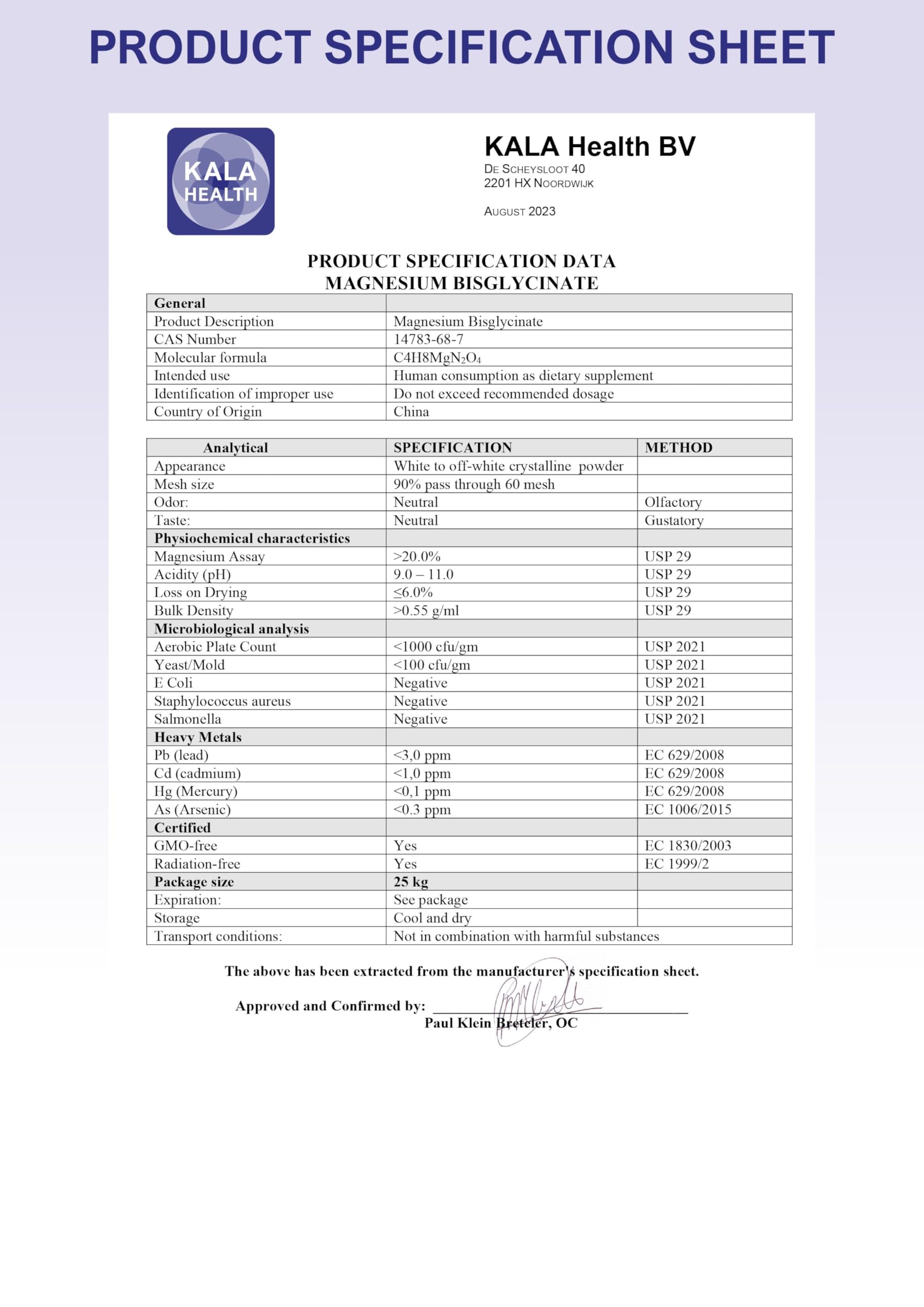 Pure Magnesium Bisglycinat Pulver - Magnesiumbisglycinat 200mg Elementares Magnesium pro gramm - Ohne Magnesiumstearat 4