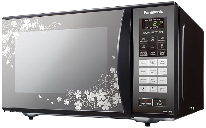 Panasonic 23 L Convection Microwave Oven Nn Ct364bfdg Black Amazon In Home Kitchen