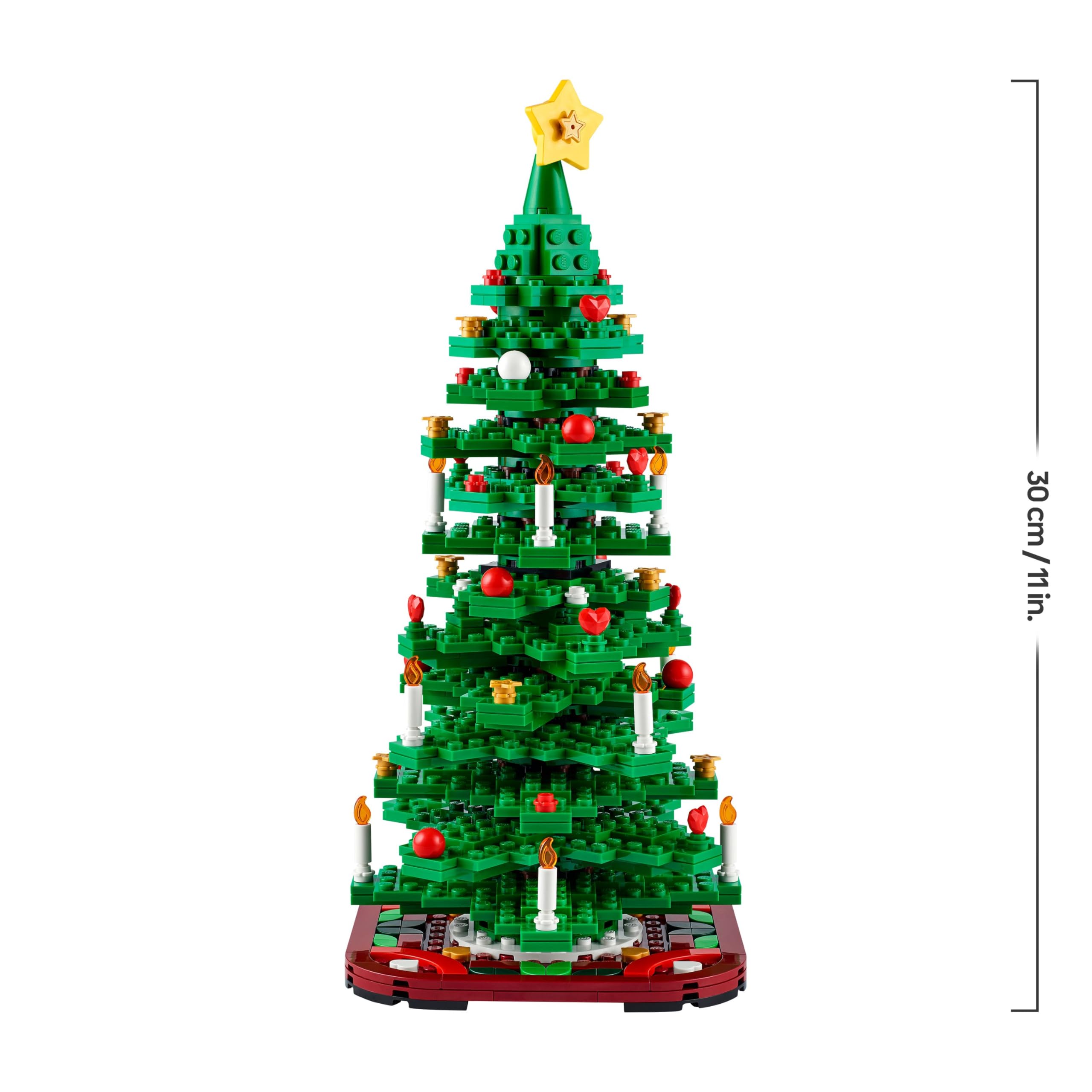 LEGO Weihnachtsbaum - 2-in-1 Bauset - Spielzeug für Kinder ab 9 Jahren - DIY Deko zum Bauen und Ausstellen - Geschenk zu Weihnachten für Jungen, Mädchen und Erwachsene - 40573 9