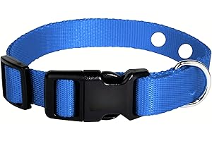 GRACIE TO THE RESCUE ECollar Replacement Strap, Pet Safe Collars Replacement, Shock Collar Replacement Collar, Invisible Fence Collar Replacement, Compatible with Pet Safe, Invisible Fence (Bright Blue, 3/4")