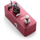 Donner Distortion Guitar Pedal High Gain 3 Modes for Electric Guitar&amp;Bass | 3 Tone Modes (Natural/Tight/Classic), 3 Control Knobs, '80s Metal-Style Distortion, Mini Size, Beginner-Friendly, True Bypass