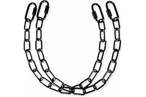 VELOMILL Swing Chain 2 Pack, Porch Swing Hanging Kit Heavy Duty Hanging Chair Chain