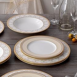 Noritake Trefolio Gold 12-Piece Dinnerware