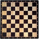 WE Games Mousepad Chess Board 20 in. with Realistic Wood Grain Design &ndash; Premium Tournament Chess Mat, Perfect Travel Chess Board for Adults