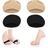 Keroius Forefoot Pads,Ball of Foot Cushioning Sleeves for Callus Bunion Chafing Feet Pain Relief Women Men, Honeycomb Forefoot Pads,Soft Gel Cushioning Shoe Inserts for Running Hiking Dancing