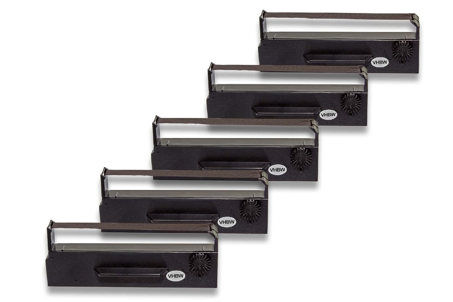 653N C43S015366 vhbw 10x Cinta de Tinta de Nylon para Impresora matricial  Epson TM-U 295 como ERC-27 Accesorios para impresoras Informática