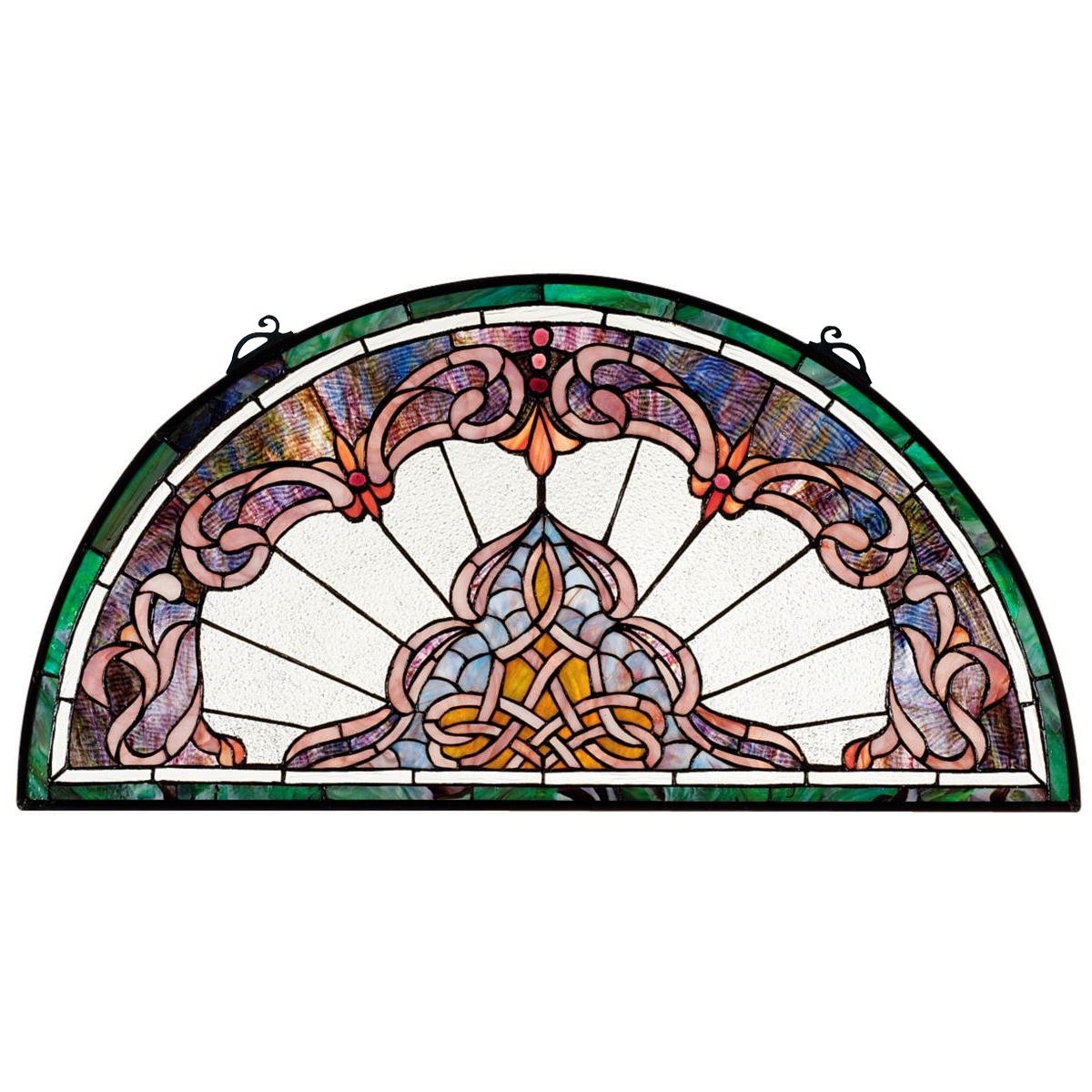 Design Toscano Lady Astor Demi-Lune Stained Glass Window 9 71QH49vzYuL