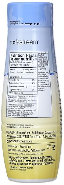 SODASTREAM WATERS LEMONADE MIX 440ML