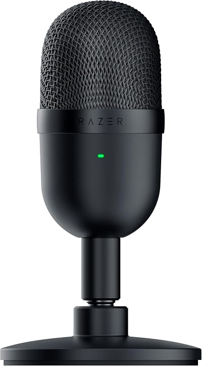 Razer Seiren Mini USB Condenser Microphone for Streaming Black
