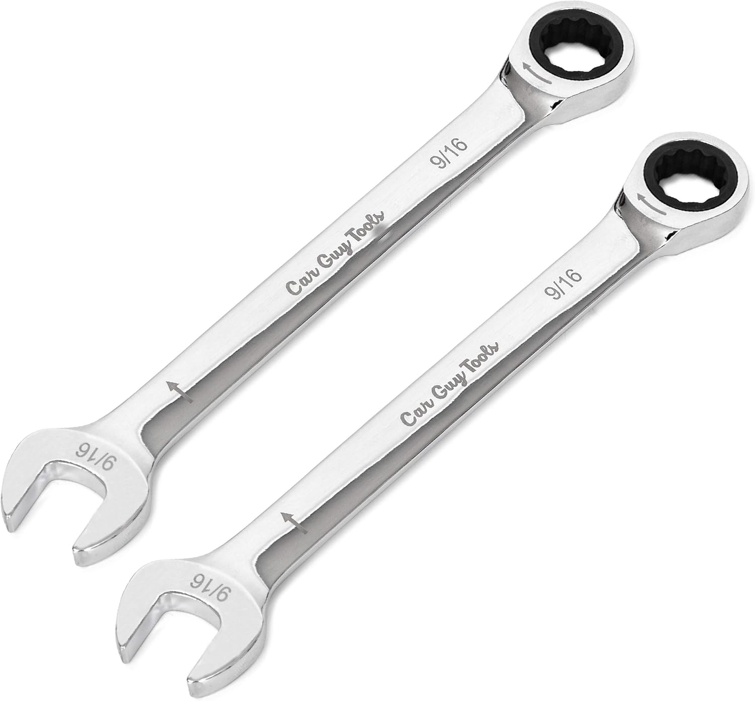 9/16" Ratcheting Wrench Two Pack (Standard)