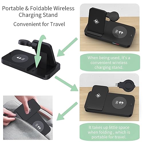 Foldable Wireless Charger for Google Pixel Watch(Not for Watch