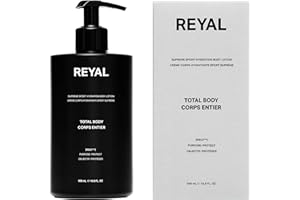 REYAL Supreme Sport Hydration Hand + Body Lotion, Soothe Skin + Reduce Inflammation + Retain Moisture, Quick-Dry, Fragranced 
