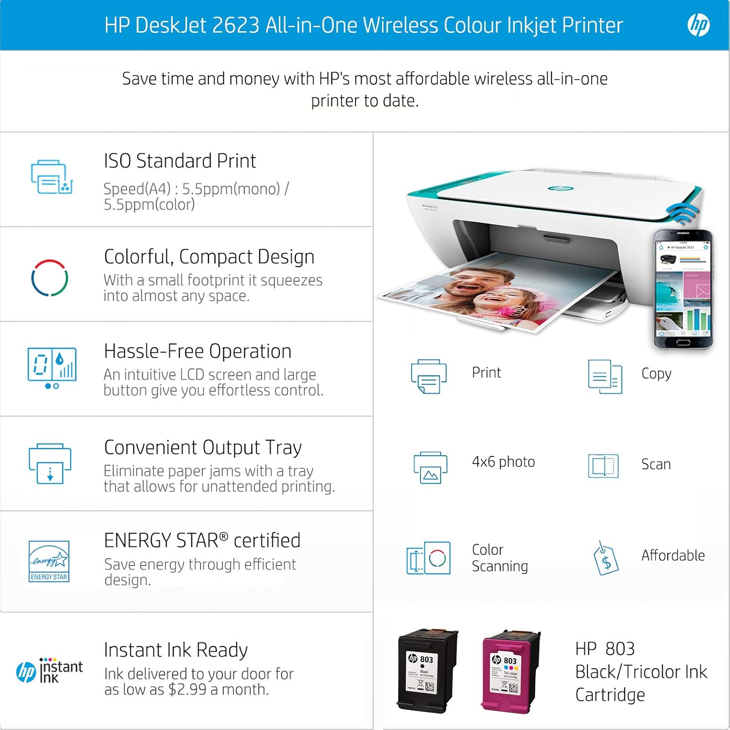 hp 2623 printer price