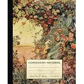 Apple Tree Composition Notebook: Cottagecore Vintage Style College Ruled Paper Notebook for Home School College or Work. Gift for Students &amp; Teachers. Fruit Tree Cover