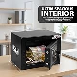 ZENO Digital Safe 6.6L with Keypad Dual Bolts Wall Mount Fire Resistant view 3