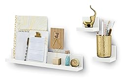 Command Display Ledges, Holds up to 2 lb, Quartz, 2