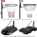 Yaheetech Portable Basketball Hoop Stand 170.5-230.5 cm Height Adjustable view 7