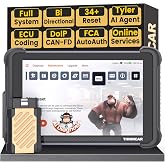 thinkcar AI-Assisted Bidirectional OBD2 Scanner Diagnostic Tool 689BT | 3000+Active Tests, ECU Coding,34+ Services,OE All System, FCA,CAN-FD &amp; DoIP, Bluetooth 5.0 VCI And Lifetime Free WiFi Update