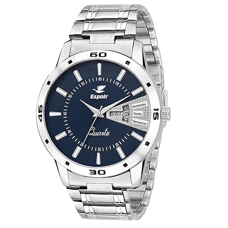 Mens ESP12457 Analog Blue Dial Watch