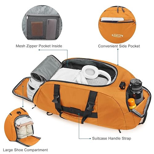 G4free Way Travel Backpack 40L 3-Way Duffle Bag Backpack Gym Bag