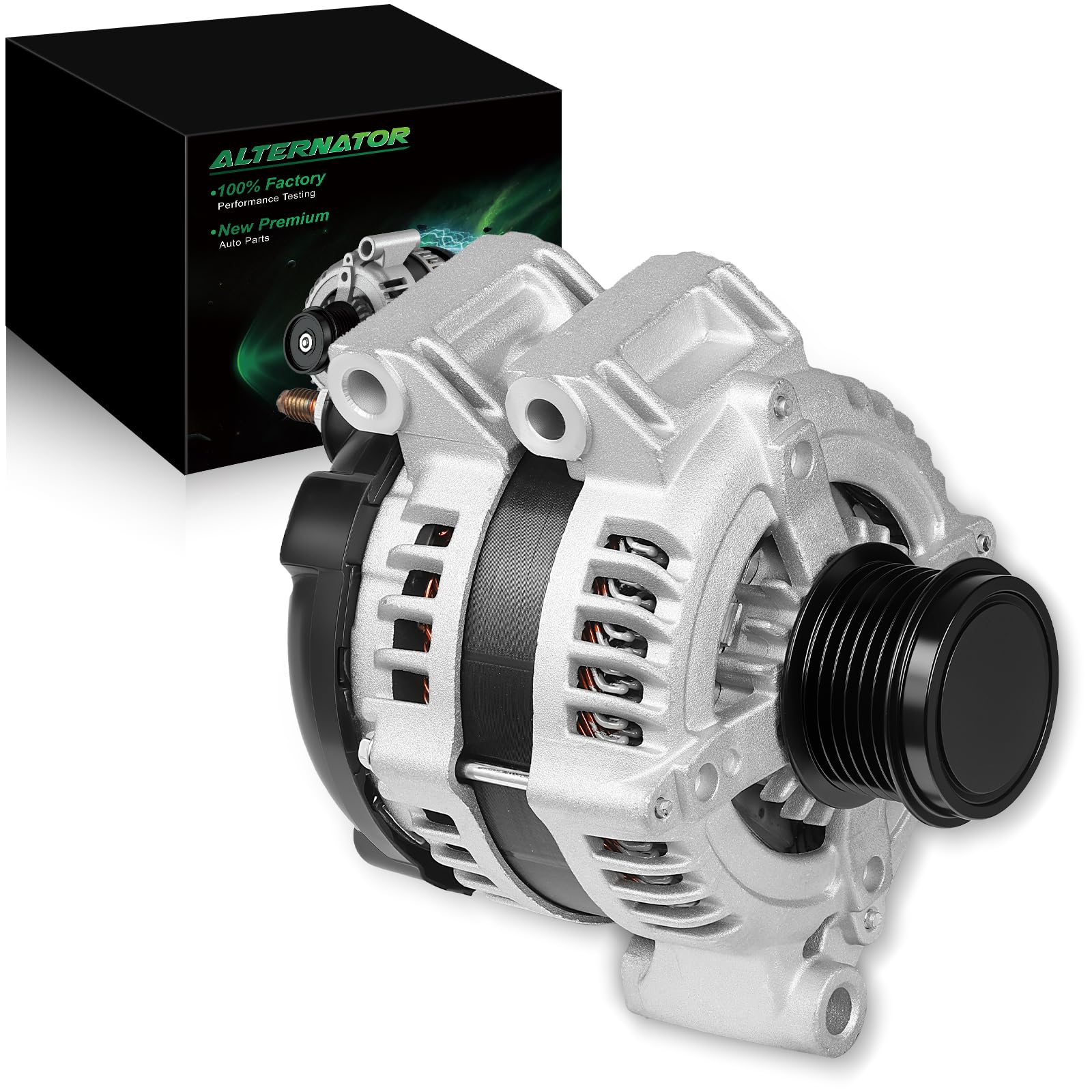 Photo 1 of SZKAIDAG Upgraded Alternator for:-Chrysler Town and Country 2011 2012 2013 2014 2015 2016 3.6 L, for:-Dodge Grand Caravan Avenger Journey For:-Ram C/V 3.6L, 160Amp 04801624AD (ALL NEW)
