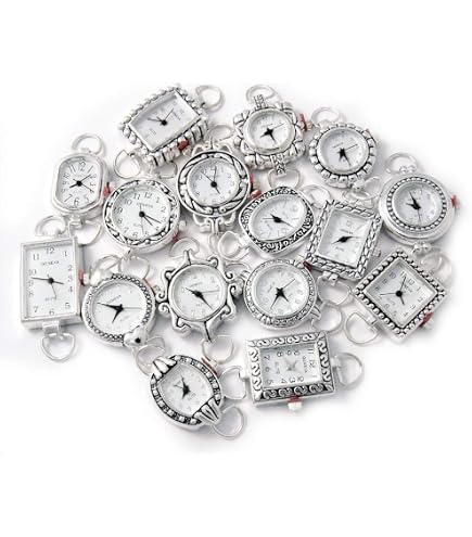 Amazon.com: Mix Geneva Elite Watch Faces for Beading (5 PCs  display picture 2