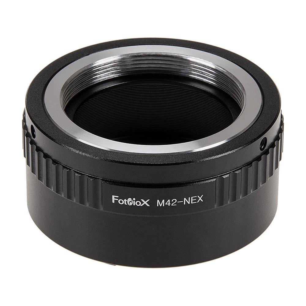 Fotodiox Lens Mount Adapter, M42 Lens to Sony NEX E-Mount Camera, for Sony Alpha NEX-7, NEX-6, NEX-5N, NEX-5, NEX-C3, NEX-3