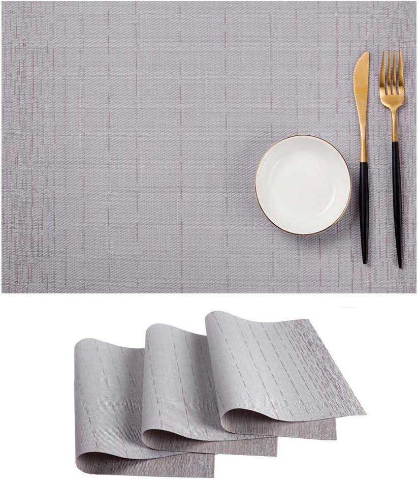 Best wooden placemats for dining table set of 4