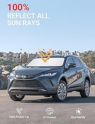 Proadsy Front Windshield Sun Shade Foldable