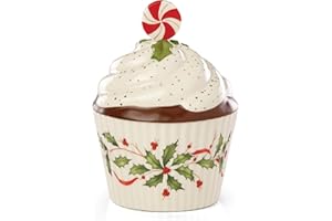 Lenox 886642 Hosting The Holidays Bakeshop Cupcake Candy Dish