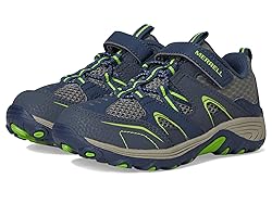 Merrell Boy's Trail Chaser JR Shoe, navy/green, 065