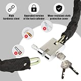 Diyife Heavy Duty Bike Lock 0.9m Anti-Theft Chain with 3 Keys Weatherproof view 4
