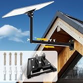 Starlink Standard 4/4X Mount, Starlink Gen 3/4 Wall Mount, 360&deg;Adjustable | Starlink Roof / Pole Mount with Adapter, Telescoping Heavy Duty Long Wall Mount, Mounting Kit
