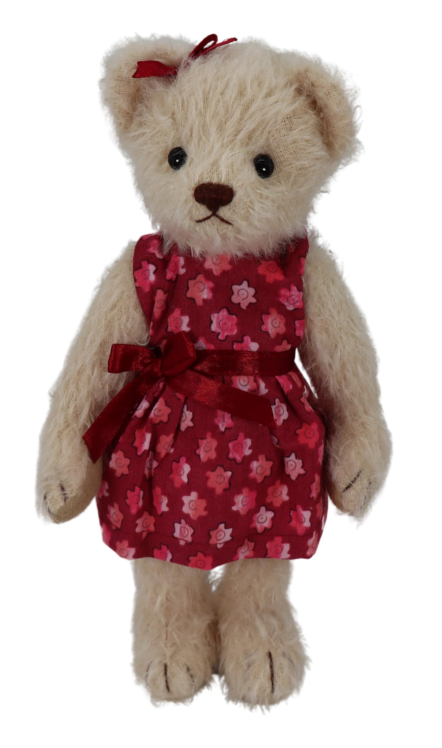 Clemens Mohair Teddy Jule 27 cm Limited Edition Movable 5 Sections Clothed