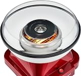 Cooks Professional Retro Candy Floss Maker Red with Sticks Halogen Heating view 5