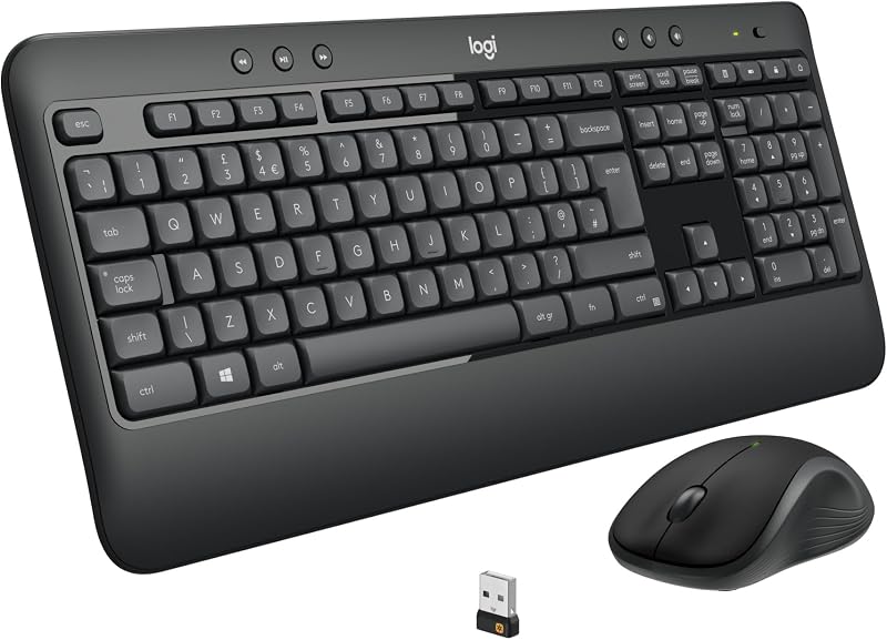 Logitech MK540 Advanced Wireless Keyboard and Mouse Combo UK English