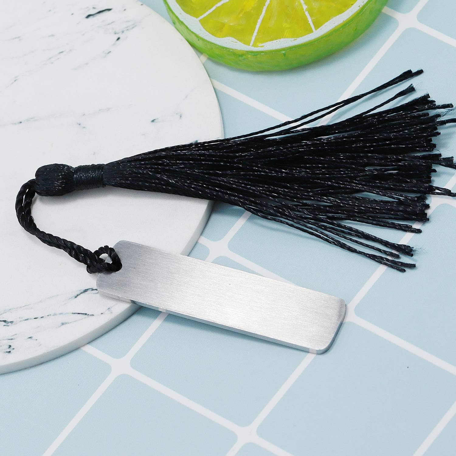 Gleamart Teacher's Day Inspirational Engraving Bookmark Book Holder with Tassel Stationery Gift for Men Women 03 - Image 5