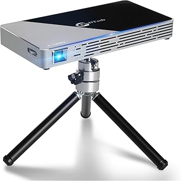 Amazon Com Mini Projector Portable Smart Video Android 7 1 2 Wireless And Wired Screen Mirroring For Ios Android Smartphone 0 Ansi Lumens Dual Wifi 2 4g 5g Support Full Hd 1080p Keystone Correction Bluetooth Electronics