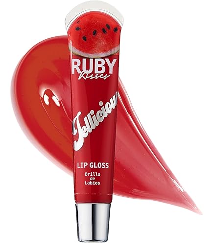 Amazon.com : Ruby Kisses Jellicious Mouth Watering Lip Gloss