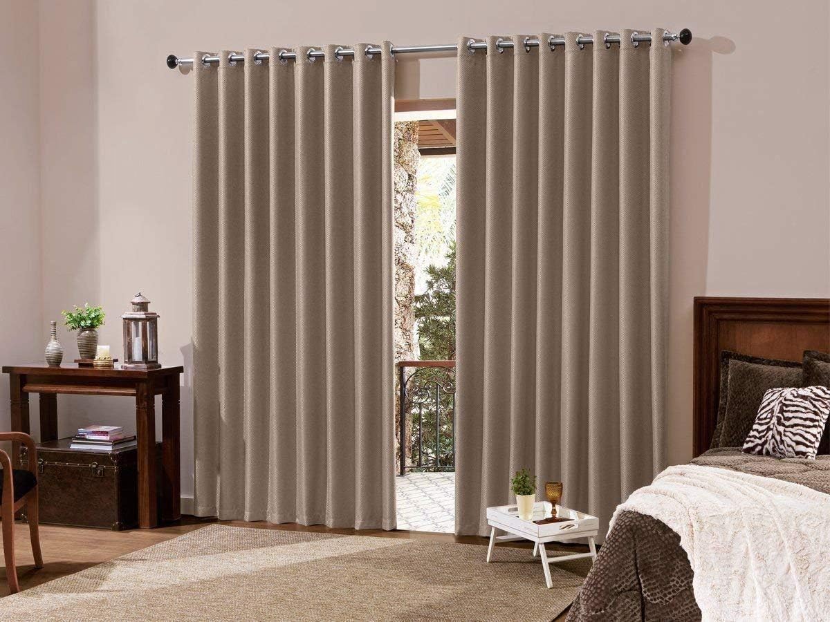 Cortina Blackout de Sala e Quarto Em Tecido 4,00 x 2,50 Admirare Casa Cortina Blackout de Sala e Quarto Em Tecido 4,00 x 2,50 Admirare Casa