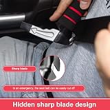 TOEVE 3 in 1 Car Door Handle for Disabled Elderly Red 1 Pack view 6