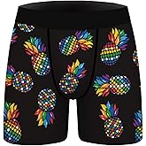 Ainuno Novelty Boxers Mens Funny Boxer Briefs Underwear Gag Gifts for Men No Fly