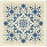 Laundry Basket Quilts Alaska Quilt Pattern &ndash; Traditional Star Block Quilt Design, 71.5&rdquo; x 71.5&rdquo; Quilt Top Pattern, Intermediate Quilting Template Pattern, Block-of-the-Month Friendly