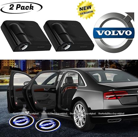 2 LED SOTTOPORTA LOGO AUDI 3D PROIETTORE LUCE DI CORTESIA PORTIERA AUTO CARS