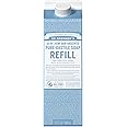 Dr. Bronner's Pure-Castile Liquid Soap Refill - Made with Regenerative Organic Certified Oils, 82% Less Plastic - 18-in-1 Uses, For Face, Body Wash, Hand Soap Refill & More - Baby Unscented, 32oz