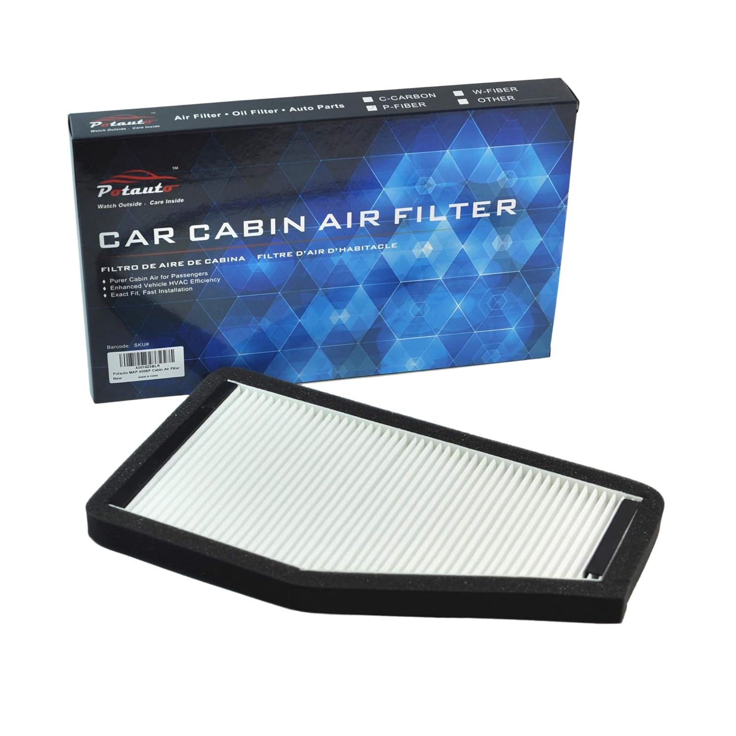 Amazon.com: POTAUTO MAP 4008P (CF10548) High Performance Car Cabin Air  Filter Replacement for FORD, Escape, MAZDA, Tribute, MERCURY, Mariner:  Automotive