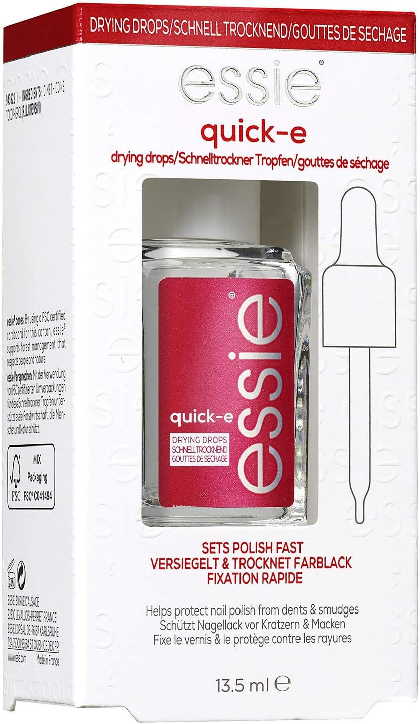 essie Nail Polish Nail Care Quicke Drying Drops Fast Drying Quick Dry
