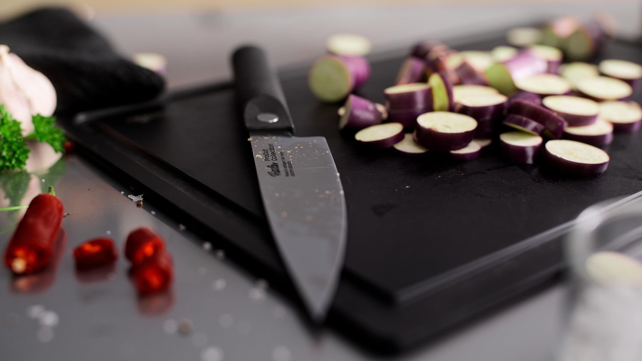 Fissler Procut/Premium-Kochmesser (16 cm) handgeschliffene Edelstahlklinge, Made in Germany, Allzweck-Küchenmesser, Universalmesser, extra breite Messerklinge, ergonomisch 3